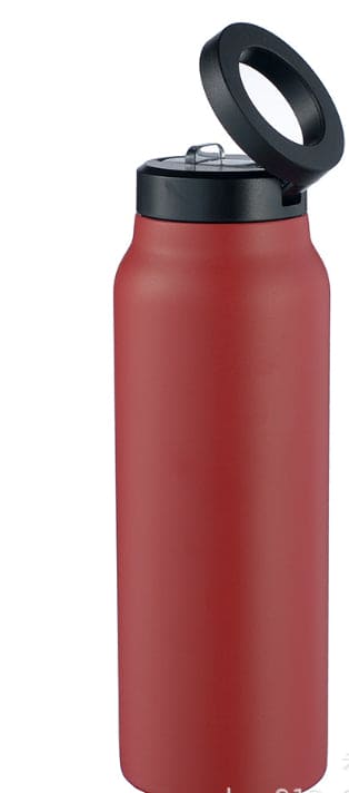 MagBottle™ Stainless Steel Insulated Water Bottle with Magnetic Phone Holder – Hands-Free Convenience Redefined!