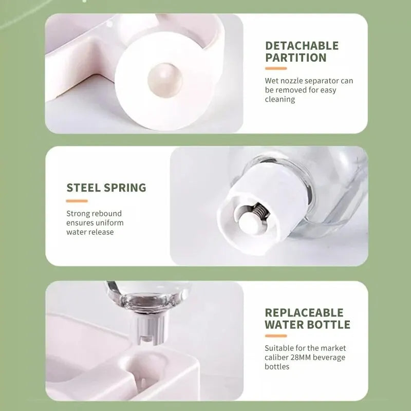 LovePaw™ Self-Refilling Pet Feeding & Water Station – Cleaner Meals, Fresh Water All Day