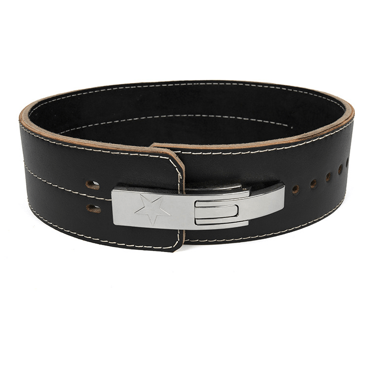 PowerLift Waist Support Lever Belt for Squats and Deadlifts