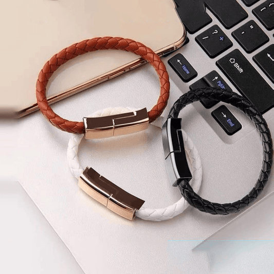 Wear Your Charger: Creative Bracelet Data Cable for On-the-Go Charging