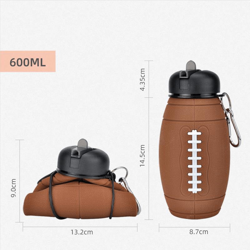 Hydrate on the Go with Our Collapsible Sports Water Bottle - Perfect for All Your Outdoor Adventures!