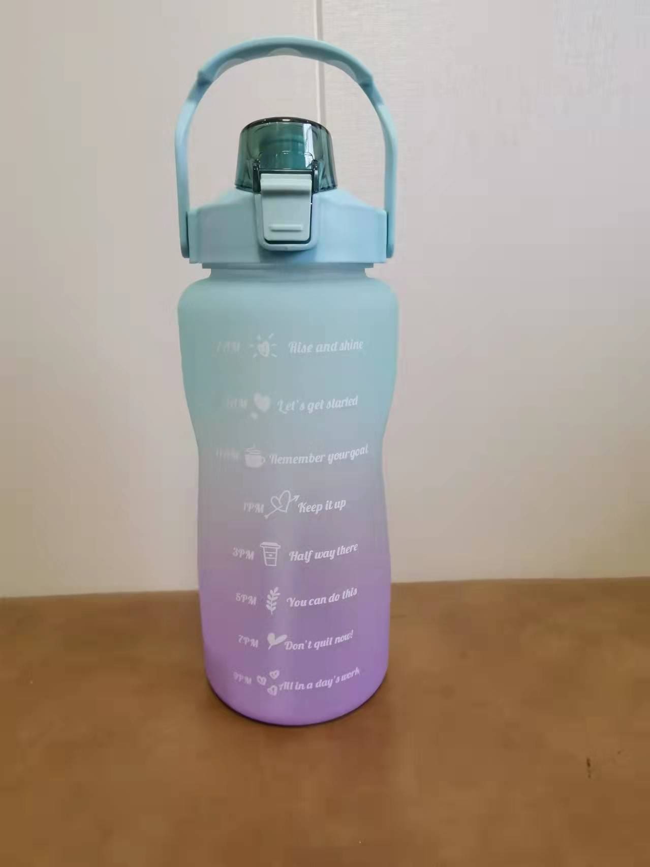Stay Hydrated and Empowered with Our Motivational 2L Water Bottle