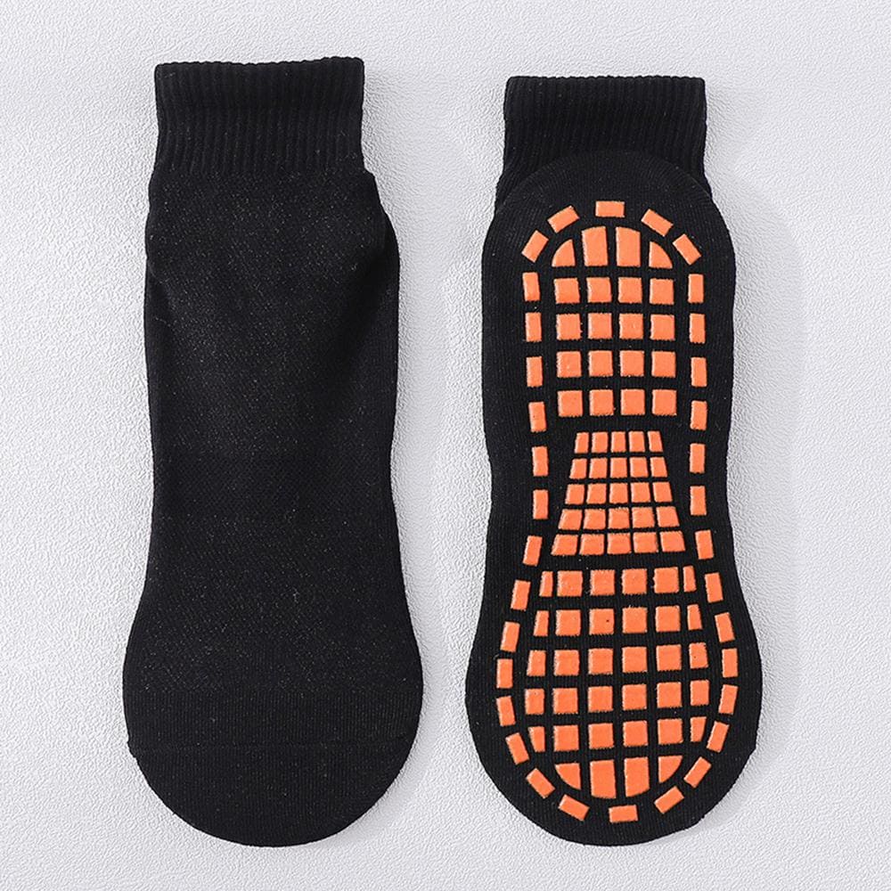 Find Balance and Stability with Our Non-Slip Orange Silicone Socks